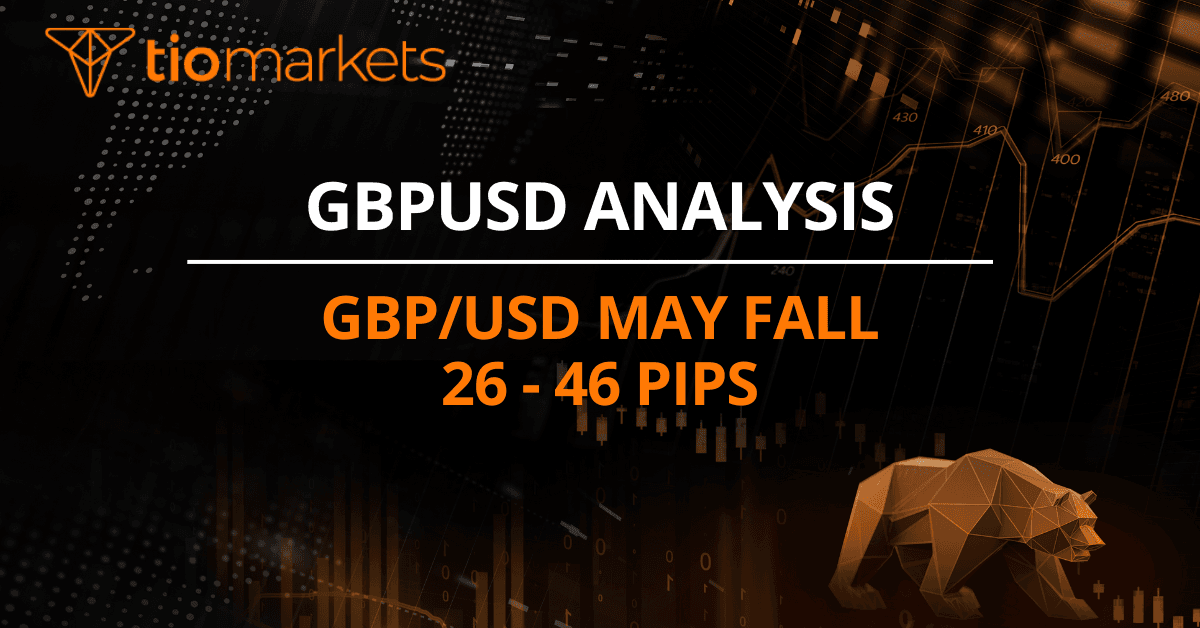 GBP/USD may fall 26 - 46 pips